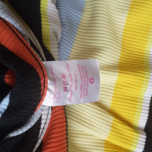 Striped bodycon midi dress - Picture 4 of 5